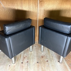 応接椅子2脚の画像