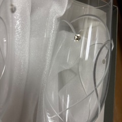 WEDGWOOD　ウエッジウッド　シャンパングラス　ペア　未使用品　箱に汚れありの画像