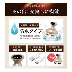 ✨️新品未使用✨️フエッタリッチ スカルプヘッドスパの画像