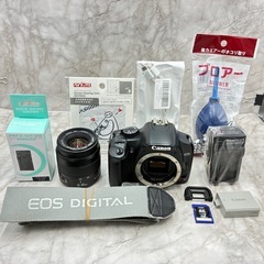 決まりました❤️簡単本格撮影⭐️キャノンKISS X2⭐️スマホ転送 初心者🔰 すぐ使用 本格撮影★デジタル一眼レフカメラ　カメラ⭐️すぐ使用！の画像