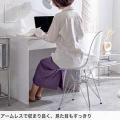 チェア　韓国風　　スケルトンの画像