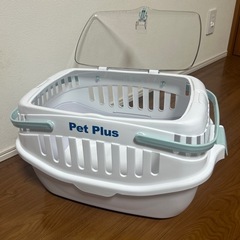 美品⭐︎猫小型犬用ペットキャリーの画像