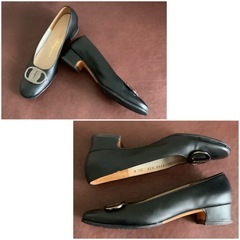 サルバトーレフェラガモ【22.5㎝位】パンプス☆クリーニングお手入れ済6377の画像