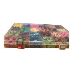 Kandar シーリングワックス ワックスビーズ パステルカラー600粒の画像