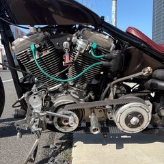 ハーレー　チョッパーの画像