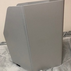 キングジム　デスク用 パーソナルパーティション 折りたたみタイプ ライトグレーの画像