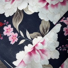 新品】大人可愛い 浴衣 セット / 花柄 グラデーション (帯付き)の画像