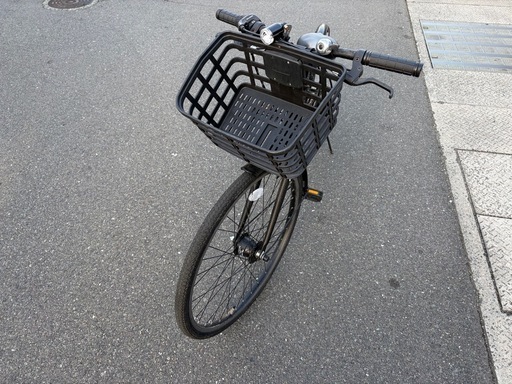 自転車　中古　24インチ　変速ギア　ブラック　黒