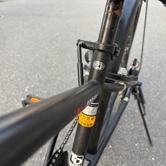 自転車　中古　24インチ　変速ギア　ブラック　黒の画像
