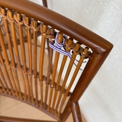 アジアン家具　椅子　チェア　ダイニングチェア　　竹の画像