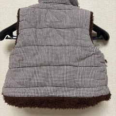 お話中　ベビー　ベスト　サイズ80の画像
