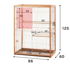 キャットゲージ　猫用ゲージの画像