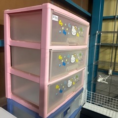 キティーちゃん三段ケース　新生活に！の画像