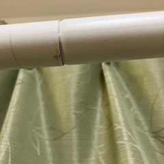 ニトリ　ワンタッチ式 突っ張りカーテンポール 2ポールタイプ　物干しラック　の画像