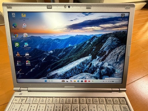 Panasonic　Let's note CF-SZ5　Windows11　新品SSD　265GB　小型で持ち運び便利です。