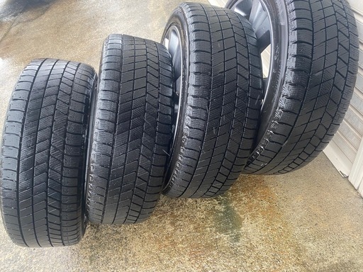 マツダ3ファストバック　ブリヂストンVRX3純正アルミ　215/45R18スタッドレス2023製4本