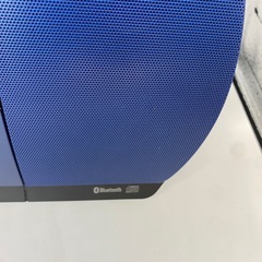 KENWOOD Bluetooth CDスピーカー 青の画像