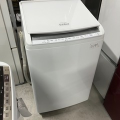 NO B791🌈福岡市内配送設置無料✨🌈縦型洗濯乾燥機 ビートウォッシュ ホワイト BW-DV80F-W [洗濯8.0kg /乾燥4.5kg /ヒーター乾燥(水冷・除湿タイプ) /上開き]  2020年の画像