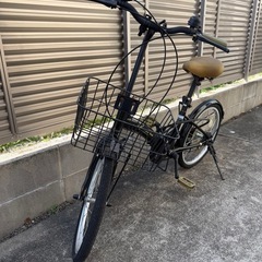 折りたたみ自転車　変速付きの画像
