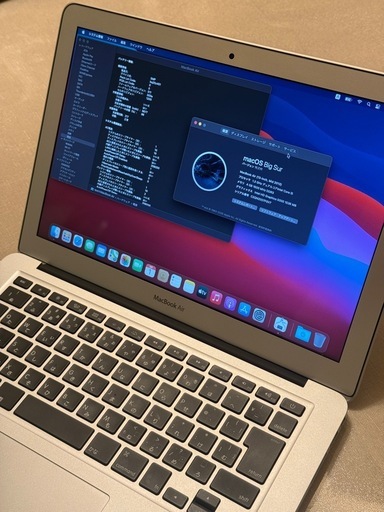 【値下げしました】MacBook Air 2013 バッテリー217回！動画視聴・事務に最適 