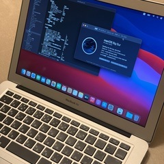 【超良品】MacBook Air 2013 バッテリー217回！動画視聴・事務に最適
の画像