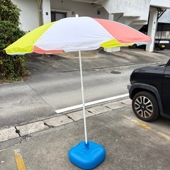 ビーチパラソルの画像