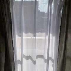 カーテン　レース付き　180cm 1年使用
の画像
