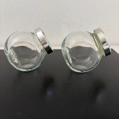 IKEA ガラス容器　2個の画像