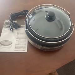 象印　グリル鍋の画像