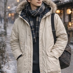 MIKEBIRNIESのダウンジャケットの画像