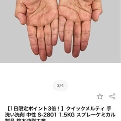 クイックメルティ1.5kg手洗い洗剤の画像