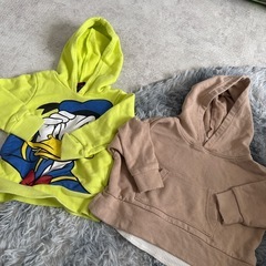 子供用品 春服 男の子パーカー90サイズまとめ売りの画像