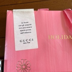 GUCCI FURLA ショップ紙袋の画像