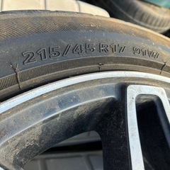 値下　
ワーク　ホイール　　17インチ　4本の画像