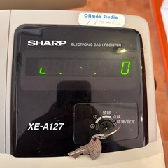 シャープ　XE-A127 レジスター
の画像