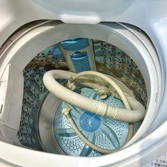 仙台市内トラック荷台渡し無料！ 東芝 洗濯機 5K 2021年製 グランホワイト 中古 買取 学生 不要 引取の画像