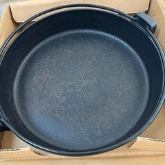 南部鉄器　すき焼き鍋の画像