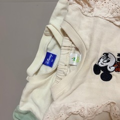 ディズニー　デザイン幼児服2点まとめ売りの画像