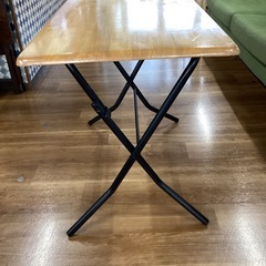 折りたたみテーブル【町田市再生家具】0301Bの画像