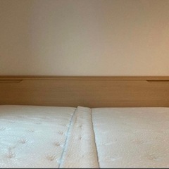 ニトリ大容量収納ベッドフレーム（クイーンサイズ）の画像