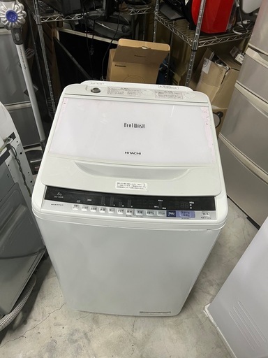 NO B789 ?日立 全自動洗濯機 BW-V80B（8kg）2017年製?
