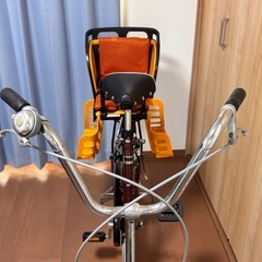 自転車（OGKチャイルドシート付き）の画像