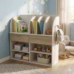 ☆(新品) お片付けボックス☆ランドセルラック　本収納　の画像