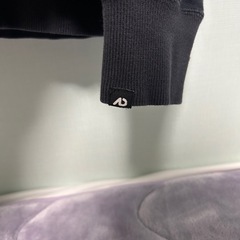 NIKE☆ナイキ☆ベロアロゴ☆ビッグロゴ☆フーディー☆ブラック 黒☆Sの画像