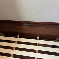 セミダブルベッド3段階調整の画像