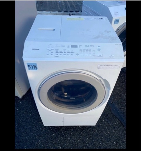 NO B784?福岡市内配送設置無料✨?ドラム式洗濯機 ビッグドラム ホワイト BD-SX120JL-W [洗濯12.0kg /乾燥6