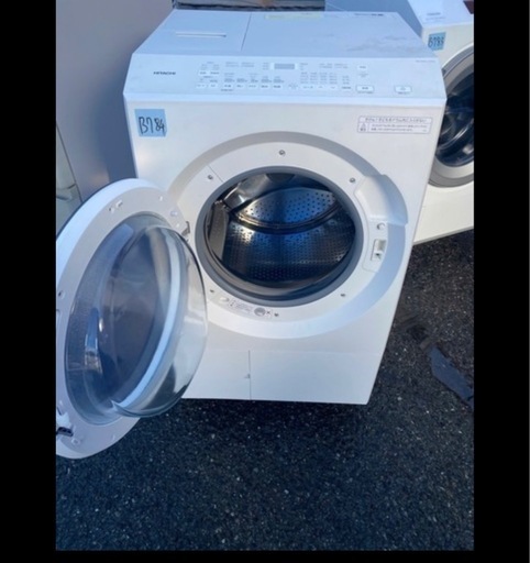 NO B784?福岡市内配送設置無料✨?ドラム式洗濯機 ビッグドラム ホワイト BD-SX120JL-W [洗濯12.0kg /乾燥6