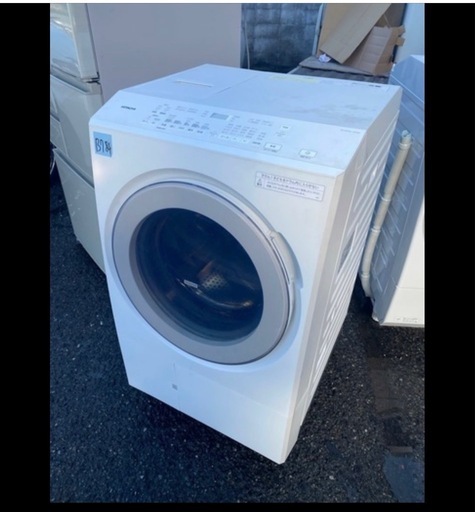 NO B784?福岡市内配送設置無料✨?ドラム式洗濯機 ビッグドラム ホワイト BD-SX120JL-W [洗濯12.0kg /乾燥6