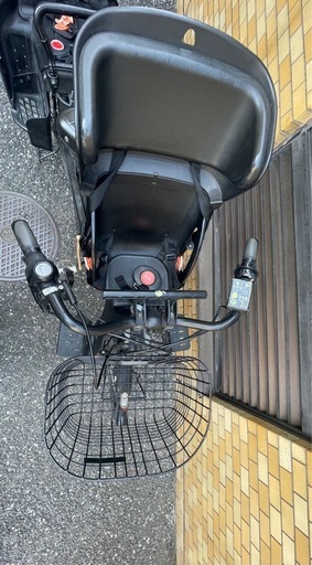 電動自転車　チャイルドシート付