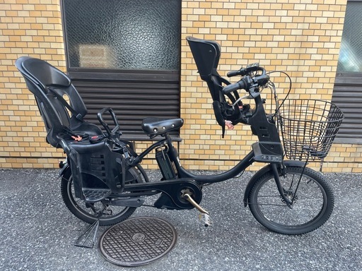 電動自転車　チャイルドシート付
